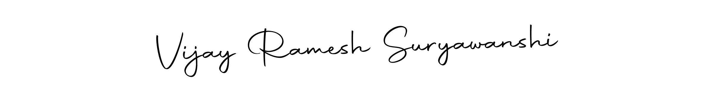 Make a short Vijay Ramesh Suryawanshi signature style. Manage your documents anywhere anytime using Autography-DOLnW. Create and add eSignatures, submit forms, share and send files easily. Vijay Ramesh Suryawanshi signature style 10 images and pictures png