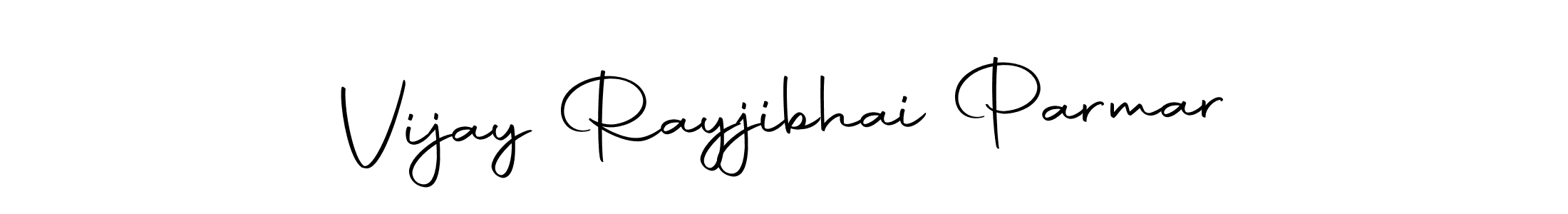 Make a short Vijay Rayjibhai Parmar signature style. Manage your documents anywhere anytime using Autography-DOLnW. Create and add eSignatures, submit forms, share and send files easily. Vijay Rayjibhai Parmar signature style 10 images and pictures png