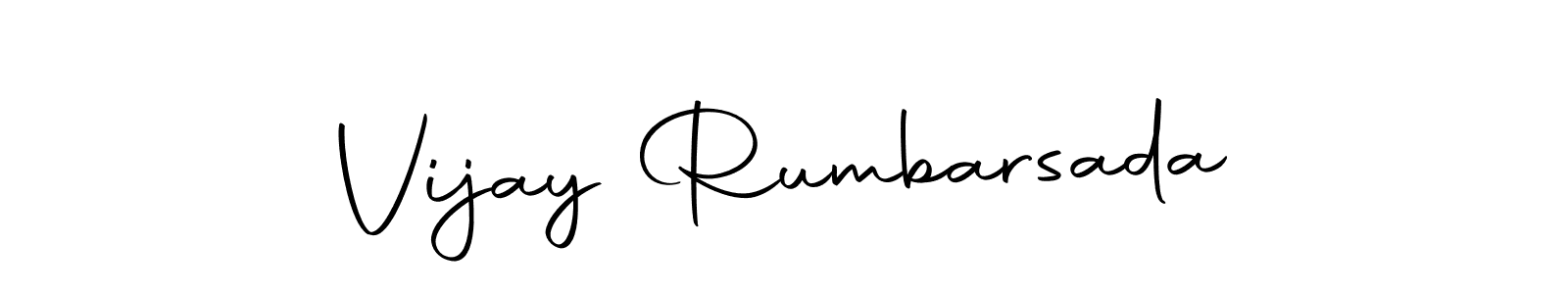 Also we have Vijay Rumbarsada name is the best signature style. Create professional handwritten signature collection using Autography-DOLnW autograph style. Vijay Rumbarsada signature style 10 images and pictures png