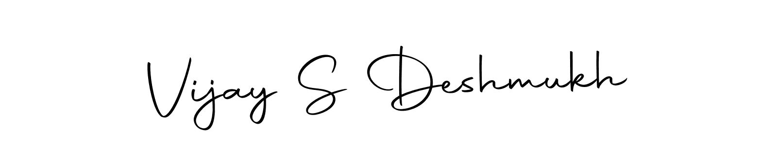 You should practise on your own different ways (Autography-DOLnW) to write your name (Vijay S Deshmukh) in signature. don't let someone else do it for you. Vijay S Deshmukh signature style 10 images and pictures png