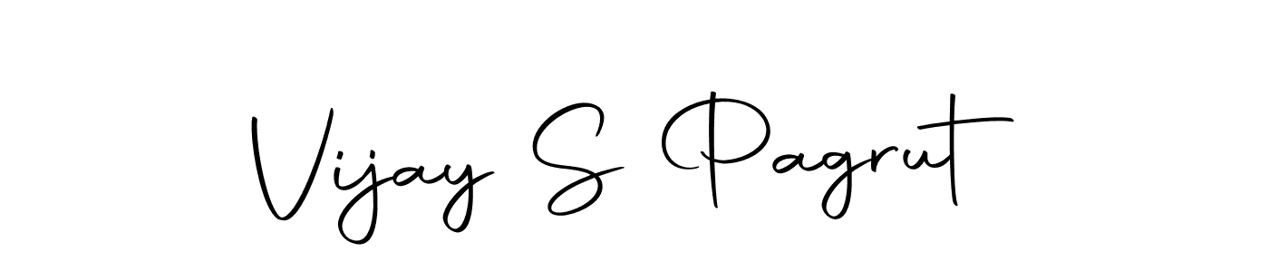 Use a signature maker to create a handwritten signature online. With this signature software, you can design (Autography-DOLnW) your own signature for name Vijay S Pagrut. Vijay S Pagrut signature style 10 images and pictures png