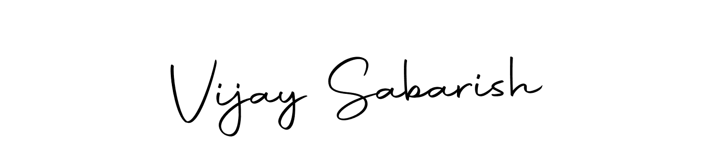 Autography-DOLnW is a professional signature style that is perfect for those who want to add a touch of class to their signature. It is also a great choice for those who want to make their signature more unique. Get Vijay Sabarish name to fancy signature for free. Vijay Sabarish signature style 10 images and pictures png