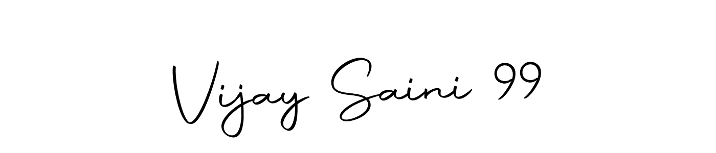Design your own signature with our free online signature maker. With this signature software, you can create a handwritten (Autography-DOLnW) signature for name Vijay Saini 99. Vijay Saini 99 signature style 10 images and pictures png