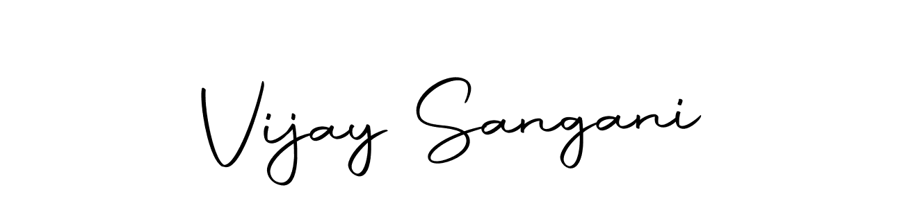 Make a beautiful signature design for name Vijay Sangani. With this signature (Autography-DOLnW) style, you can create a handwritten signature for free. Vijay Sangani signature style 10 images and pictures png