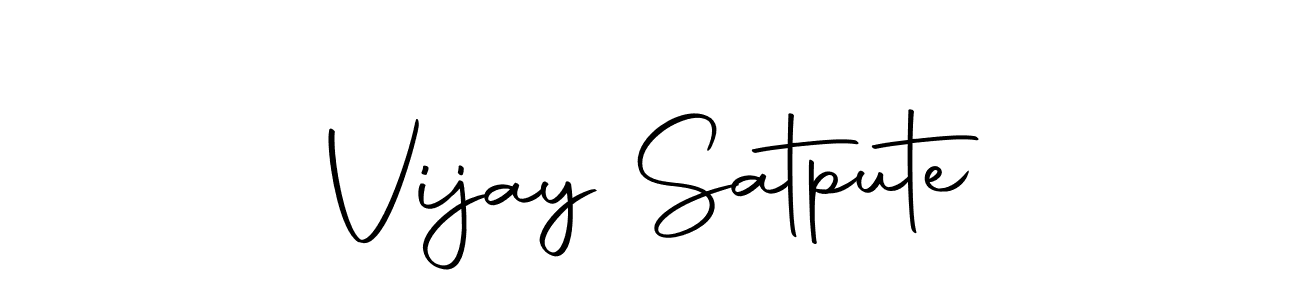How to make Vijay Satpute signature? Autography-DOLnW is a professional autograph style. Create handwritten signature for Vijay Satpute name. Vijay Satpute signature style 10 images and pictures png