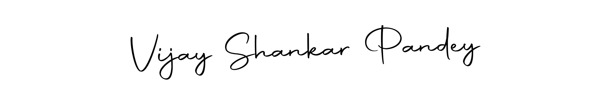How to make Vijay Shankar Pandey signature? Autography-DOLnW is a professional autograph style. Create handwritten signature for Vijay Shankar Pandey name. Vijay Shankar Pandey signature style 10 images and pictures png