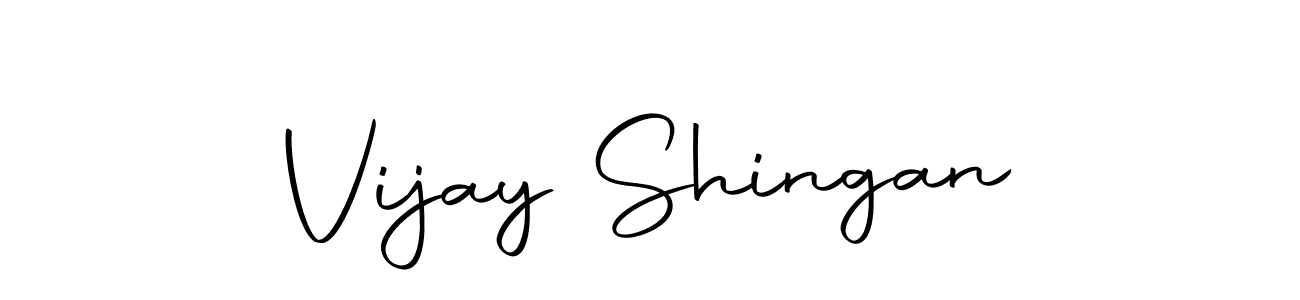Create a beautiful signature design for name Vijay Shingan. With this signature (Autography-DOLnW) fonts, you can make a handwritten signature for free. Vijay Shingan signature style 10 images and pictures png