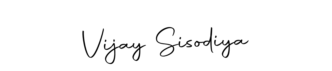 Autography-DOLnW is a professional signature style that is perfect for those who want to add a touch of class to their signature. It is also a great choice for those who want to make their signature more unique. Get Vijay Sisodiya name to fancy signature for free. Vijay Sisodiya signature style 10 images and pictures png