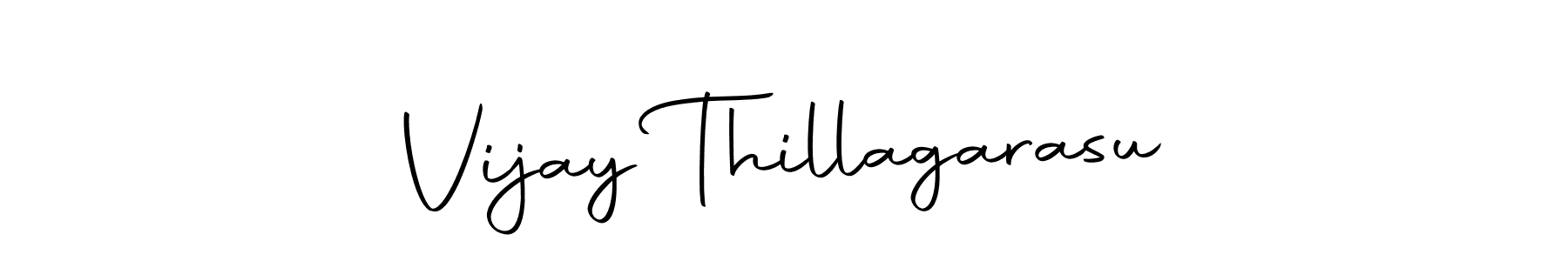 How to make Vijay Thillagarasu name signature. Use Autography-DOLnW style for creating short signs online. This is the latest handwritten sign. Vijay Thillagarasu signature style 10 images and pictures png