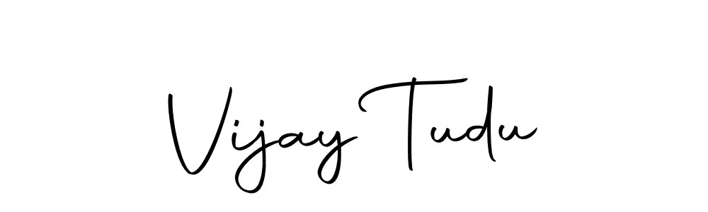 Make a beautiful signature design for name Vijay Tudu. With this signature (Autography-DOLnW) style, you can create a handwritten signature for free. Vijay Tudu signature style 10 images and pictures png