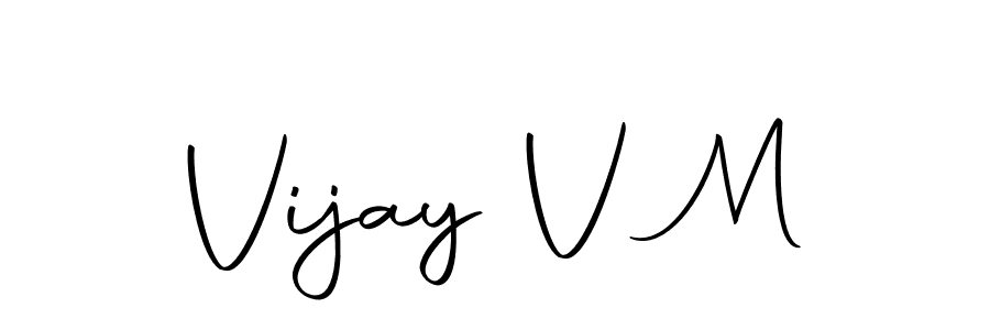 Once you've used our free online signature maker to create your best signature Autography-DOLnW style, it's time to enjoy all of the benefits that Vijay V M name signing documents. Vijay V M signature style 10 images and pictures png