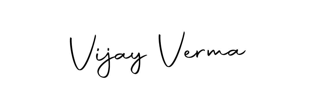 Use a signature maker to create a handwritten signature online. With this signature software, you can design (Autography-DOLnW) your own signature for name Vijay Verma. Vijay Verma signature style 10 images and pictures png