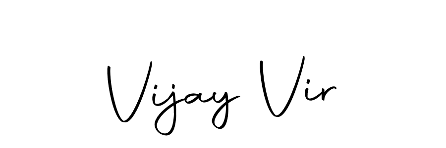 Use a signature maker to create a handwritten signature online. With this signature software, you can design (Autography-DOLnW) your own signature for name Vijay Vir. Vijay Vir signature style 10 images and pictures png