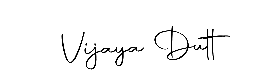 Also we have Vijaya Dutt name is the best signature style. Create professional handwritten signature collection using Autography-DOLnW autograph style. Vijaya Dutt signature style 10 images and pictures png