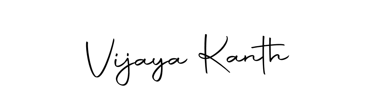 Make a beautiful signature design for name Vijaya Kanth. With this signature (Autography-DOLnW) style, you can create a handwritten signature for free. Vijaya Kanth signature style 10 images and pictures png