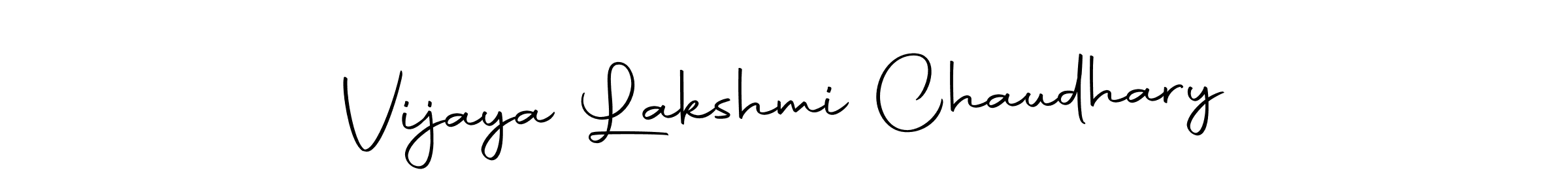 It looks lik you need a new signature style for name Vijaya Lakshmi Chaudhary. Design unique handwritten (Autography-DOLnW) signature with our free signature maker in just a few clicks. Vijaya Lakshmi Chaudhary signature style 10 images and pictures png