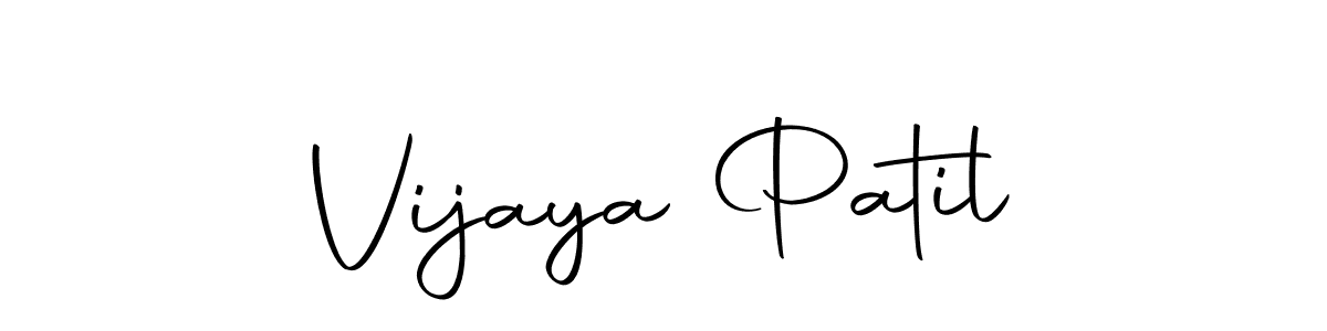 Make a beautiful signature design for name Vijaya Patil. Use this online signature maker to create a handwritten signature for free. Vijaya Patil signature style 10 images and pictures png