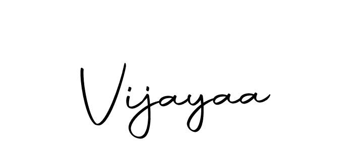 Create a beautiful signature design for name Vijayaa. With this signature (Autography-DOLnW) fonts, you can make a handwritten signature for free. Vijayaa signature style 10 images and pictures png