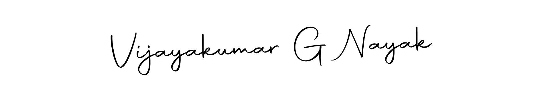 if you are searching for the best signature style for your name Vijayakumar G Nayak. so please give up your signature search. here we have designed multiple signature styles  using Autography-DOLnW. Vijayakumar G Nayak signature style 10 images and pictures png