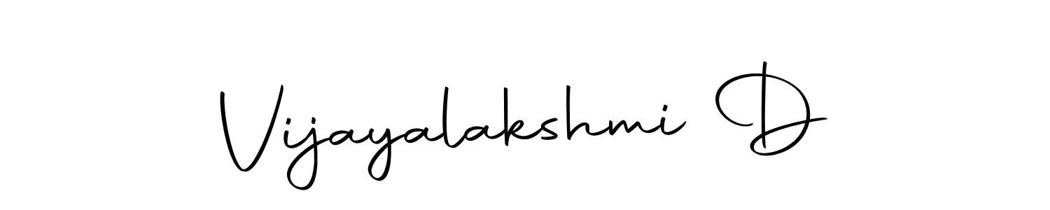 You can use this online signature creator to create a handwritten signature for the name Vijayalakshmi D. This is the best online autograph maker. Vijayalakshmi D signature style 10 images and pictures png