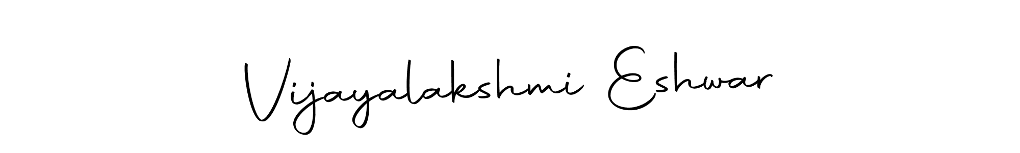 Use a signature maker to create a handwritten signature online. With this signature software, you can design (Autography-DOLnW) your own signature for name Vijayalakshmi Eshwar. Vijayalakshmi Eshwar signature style 10 images and pictures png