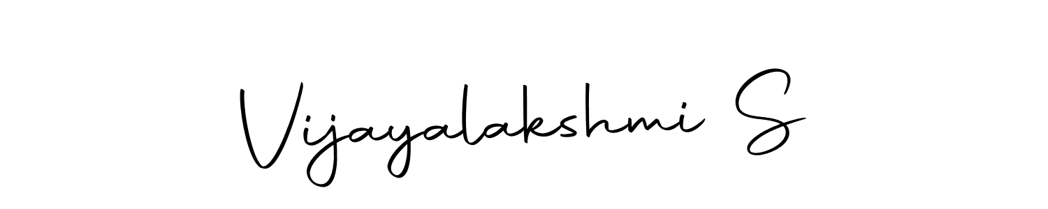 How to make Vijayalakshmi S signature? Autography-DOLnW is a professional autograph style. Create handwritten signature for Vijayalakshmi S name. Vijayalakshmi S signature style 10 images and pictures png