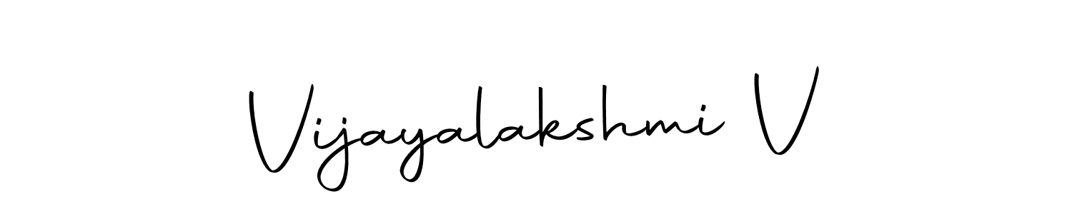 Vijayalakshmi V stylish signature style. Best Handwritten Sign (Autography-DOLnW) for my name. Handwritten Signature Collection Ideas for my name Vijayalakshmi V. Vijayalakshmi V signature style 10 images and pictures png