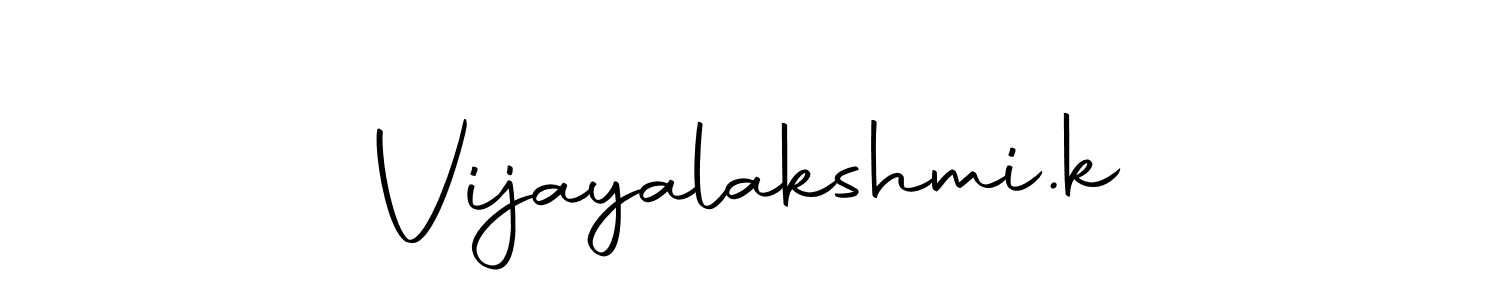 You can use this online signature creator to create a handwritten signature for the name Vijayalakshmi.k. This is the best online autograph maker. Vijayalakshmi.k signature style 10 images and pictures png