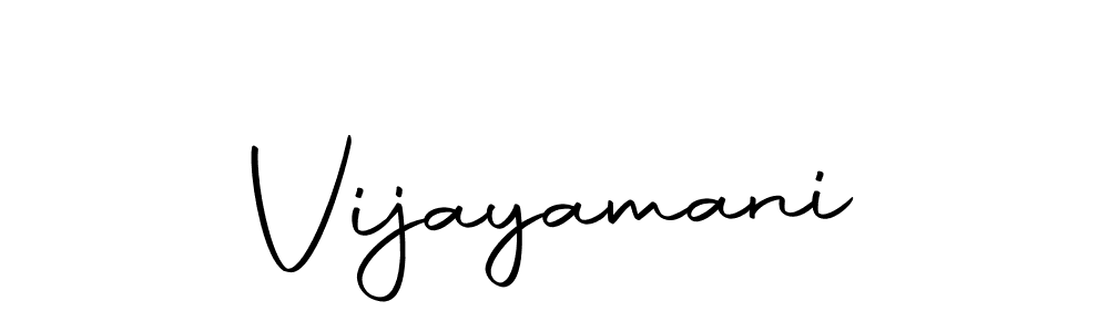 Make a beautiful signature design for name Vijayamani. Use this online signature maker to create a handwritten signature for free. Vijayamani signature style 10 images and pictures png