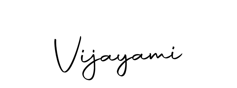 if you are searching for the best signature style for your name Vijayami. so please give up your signature search. here we have designed multiple signature styles  using Autography-DOLnW. Vijayami signature style 10 images and pictures png