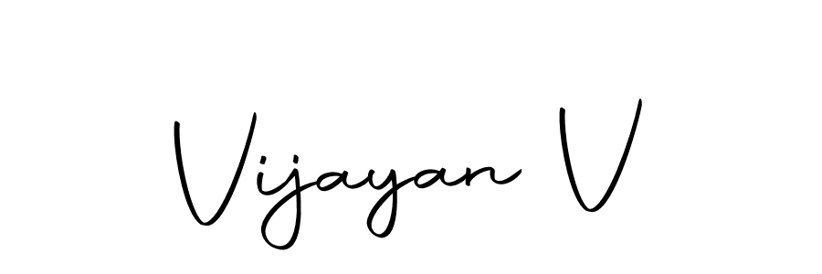 How to make Vijayan V signature? Autography-DOLnW is a professional autograph style. Create handwritten signature for Vijayan V name. Vijayan V signature style 10 images and pictures png