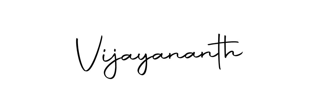 Use a signature maker to create a handwritten signature online. With this signature software, you can design (Autography-DOLnW) your own signature for name Vijayananth. Vijayananth signature style 10 images and pictures png