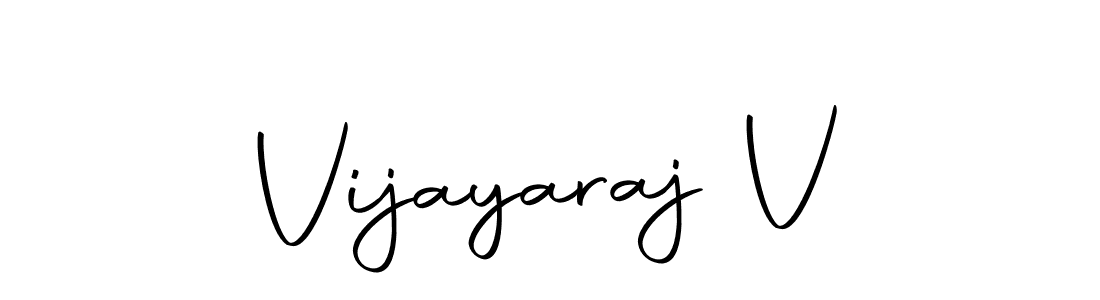 You should practise on your own different ways (Autography-DOLnW) to write your name (Vijayaraj V) in signature. don't let someone else do it for you. Vijayaraj V signature style 10 images and pictures png