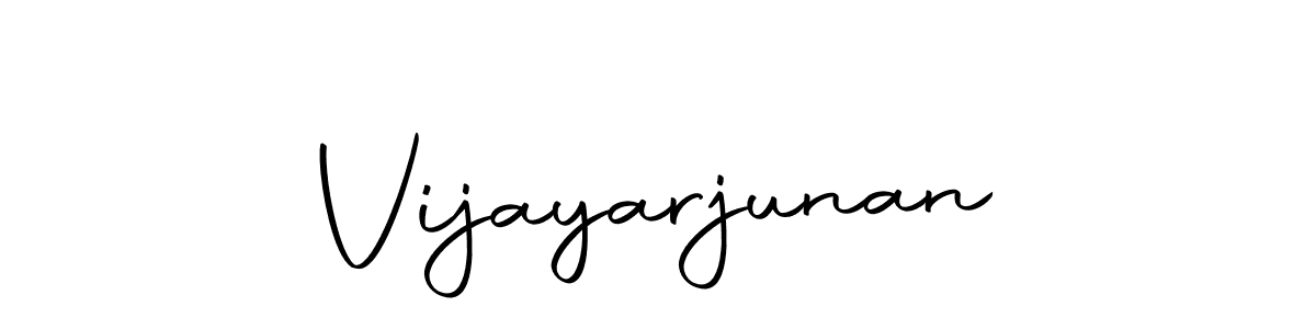 Make a beautiful signature design for name Vijayarjunan. Use this online signature maker to create a handwritten signature for free. Vijayarjunan signature style 10 images and pictures png