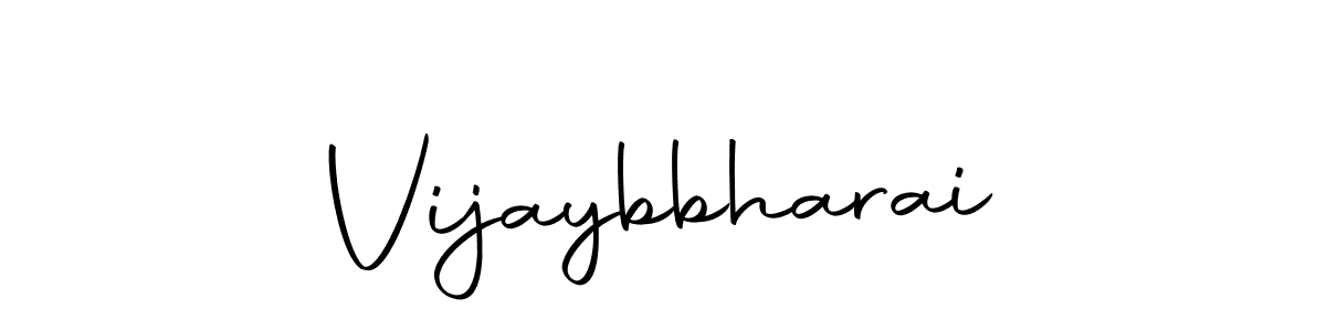 Design your own signature with our free online signature maker. With this signature software, you can create a handwritten (Autography-DOLnW) signature for name Vijaybbharai. Vijaybbharai signature style 10 images and pictures png