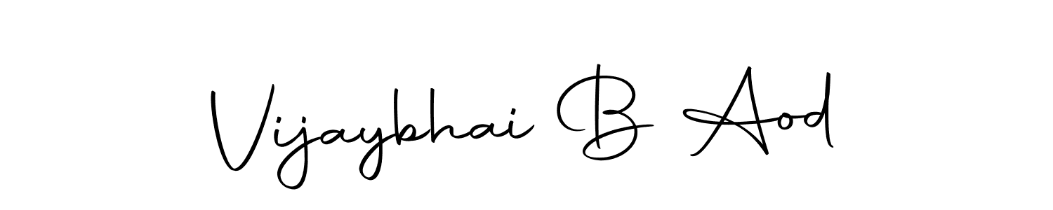 Make a short Vijaybhai B Aod signature style. Manage your documents anywhere anytime using Autography-DOLnW. Create and add eSignatures, submit forms, share and send files easily. Vijaybhai B Aod signature style 10 images and pictures png