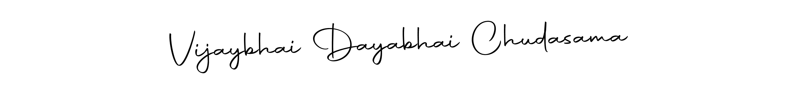 Make a beautiful signature design for name Vijaybhai Dayabhai Chudasama. Use this online signature maker to create a handwritten signature for free. Vijaybhai Dayabhai Chudasama signature style 10 images and pictures png