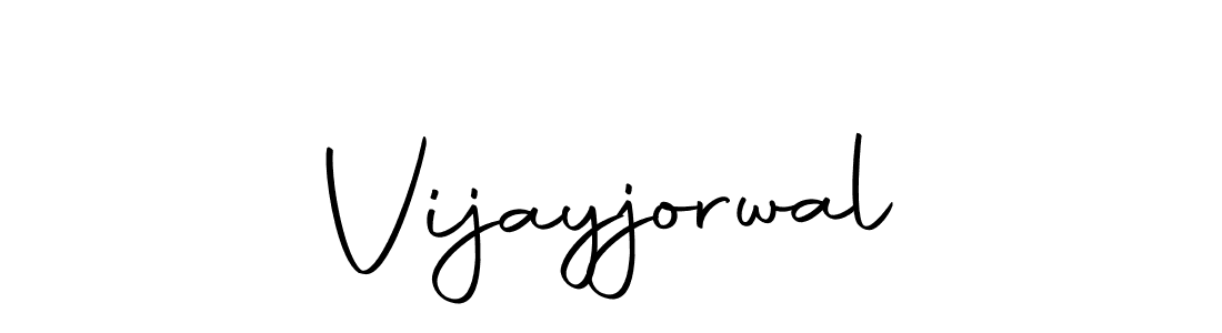 Use a signature maker to create a handwritten signature online. With this signature software, you can design (Autography-DOLnW) your own signature for name Vijayjorwal. Vijayjorwal signature style 10 images and pictures png