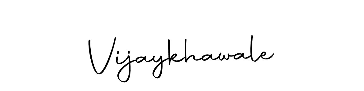 Make a beautiful signature design for name Vijaykhawale. With this signature (Autography-DOLnW) style, you can create a handwritten signature for free. Vijaykhawale signature style 10 images and pictures png