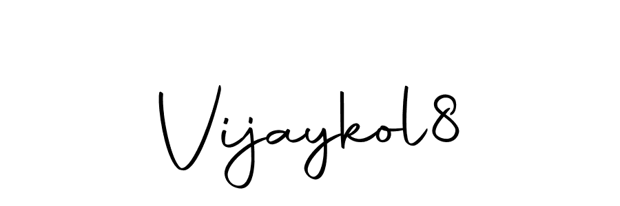 Design your own signature with our free online signature maker. With this signature software, you can create a handwritten (Autography-DOLnW) signature for name Vijaykol8. Vijaykol8 signature style 10 images and pictures png