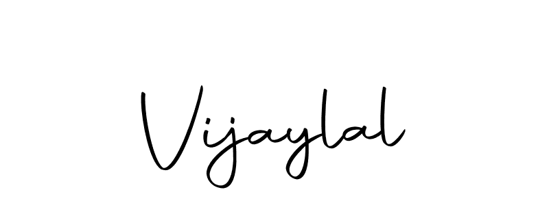 Make a beautiful signature design for name Vijaylal. With this signature (Autography-DOLnW) style, you can create a handwritten signature for free. Vijaylal signature style 10 images and pictures png