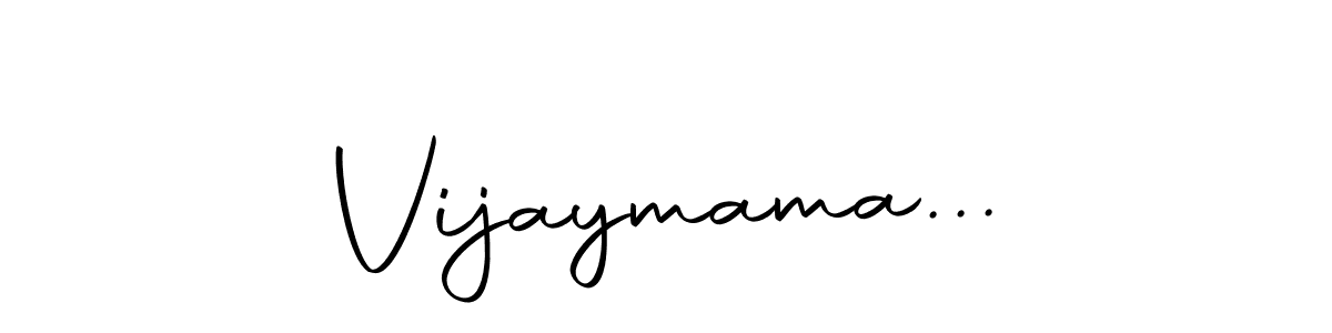 It looks lik you need a new signature style for name Vijaymama.... Design unique handwritten (Autography-DOLnW) signature with our free signature maker in just a few clicks. Vijaymama... signature style 10 images and pictures png