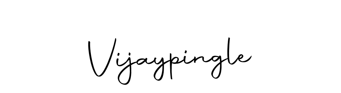 Vijaypingle stylish signature style. Best Handwritten Sign (Autography-DOLnW) for my name. Handwritten Signature Collection Ideas for my name Vijaypingle. Vijaypingle signature style 10 images and pictures png