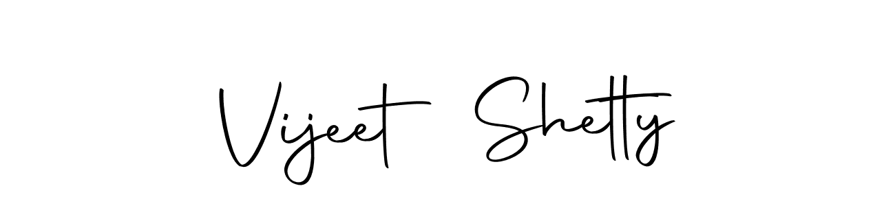 Also we have Vijeet Shetty name is the best signature style. Create professional handwritten signature collection using Autography-DOLnW autograph style. Vijeet Shetty signature style 10 images and pictures png