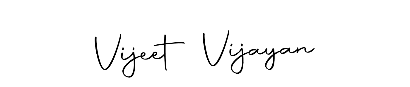 Create a beautiful signature design for name Vijeet Vijayan. With this signature (Autography-DOLnW) fonts, you can make a handwritten signature for free. Vijeet Vijayan signature style 10 images and pictures png