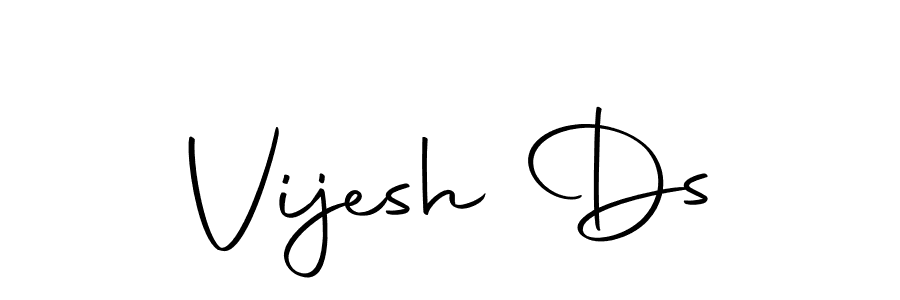 You should practise on your own different ways (Autography-DOLnW) to write your name (Vijesh Ds) in signature. don't let someone else do it for you. Vijesh Ds signature style 10 images and pictures png