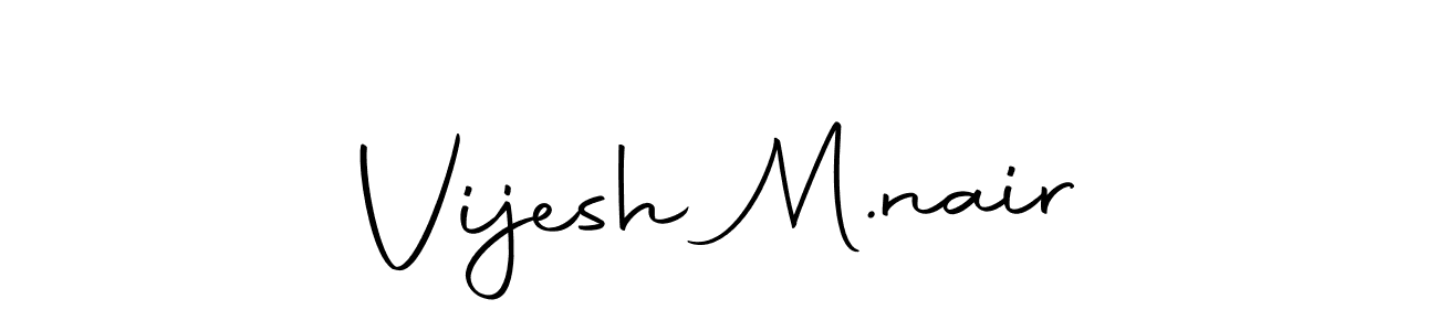 Here are the top 10 professional signature styles for the name Vijesh M.nair. These are the best autograph styles you can use for your name. Vijesh M.nair signature style 10 images and pictures png