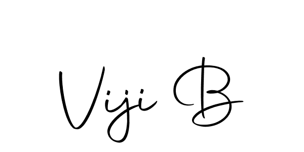 How to make Viji B signature? Autography-DOLnW is a professional autograph style. Create handwritten signature for Viji B name. Viji B signature style 10 images and pictures png