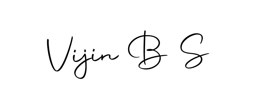 Once you've used our free online signature maker to create your best signature Autography-DOLnW style, it's time to enjoy all of the benefits that Vijin B S name signing documents. Vijin B S signature style 10 images and pictures png