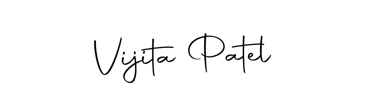 Make a short Vijita Patel signature style. Manage your documents anywhere anytime using Autography-DOLnW. Create and add eSignatures, submit forms, share and send files easily. Vijita Patel signature style 10 images and pictures png